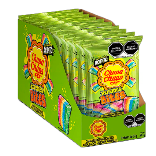 Imagen de Paletas Chupa Chups Friki Fruits 57 GRS