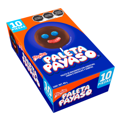 Imagen de Paleta Ricolino Payaso 10 PZS