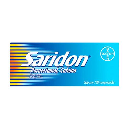 Imagen de Saridon Tabletas 100 PZS