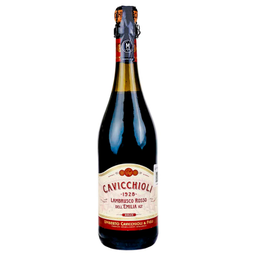 Imagen de Vino Tinto Lambrusco Cavicchioli Rosso 750 ml 750 MLL