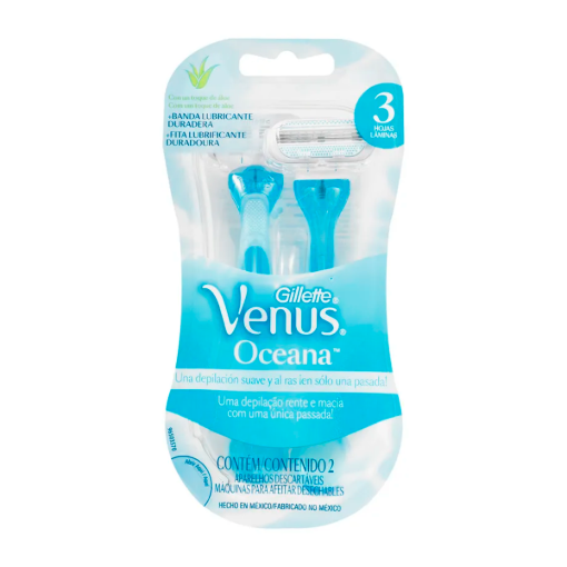 Imagen de Rastrillo Gillette Venus Oceano 2 pzas 2 PZS