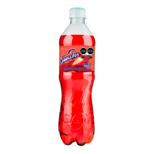 Imagen de Refresco Caballito Fresa 600 MLL