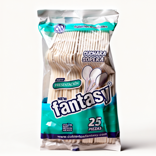 Imagen de Cuchara Fantasy Sopera Pozolera 25 PZS
