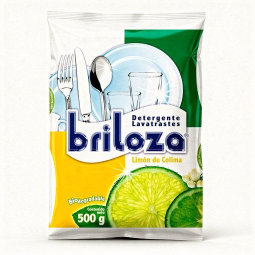 Imagen de Detergente En Polvo Briloza  500 GRS