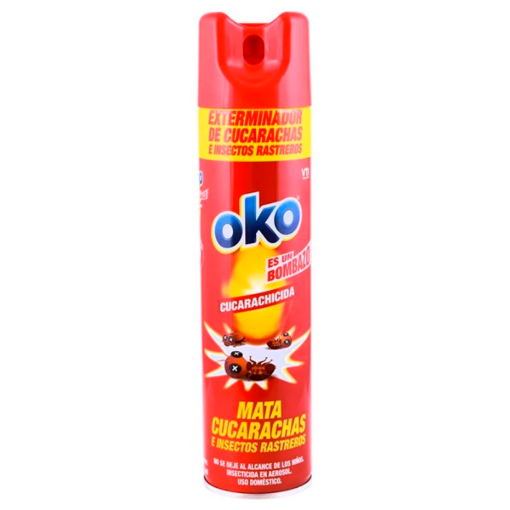 Imagen de Insecticida Oko Mata Cucarachas Aerosol 400 MLL