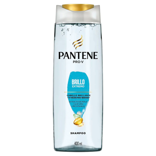 Imagen de Shampoo Pantene Brillo Extremo 400 MLL