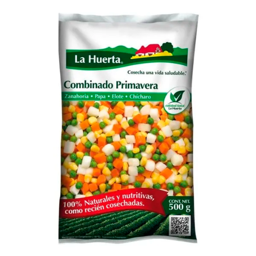 Imagen de Verduras Congeladas La Huerta Combinación Primavera 500 GRS