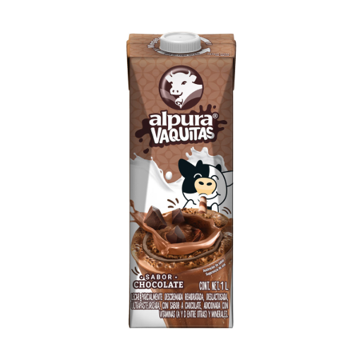 Imagen de Leche Alpura Vaquitas Chocolate  1 LTS