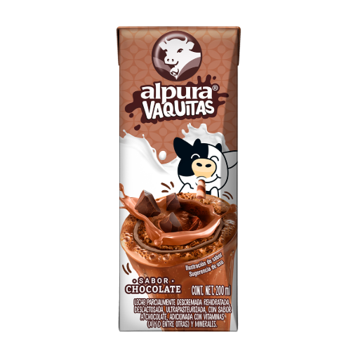 Imagen de Leche Alpura Vaquitas Chocolate 200 MLL