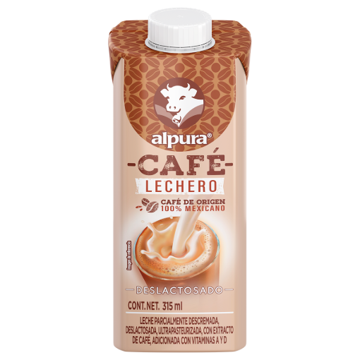 Imagen de Alpura Café Lechero Deslactosado 315 MLL