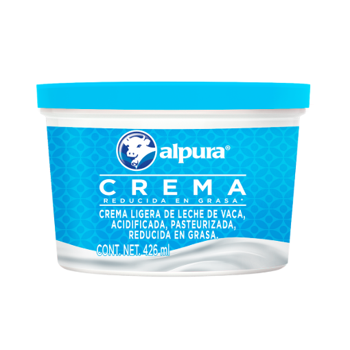 Imagen de Crema Alpura Baja En Grasa 426 MLL