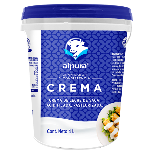 Imagen de Crema Alpura Entera  4 KGS