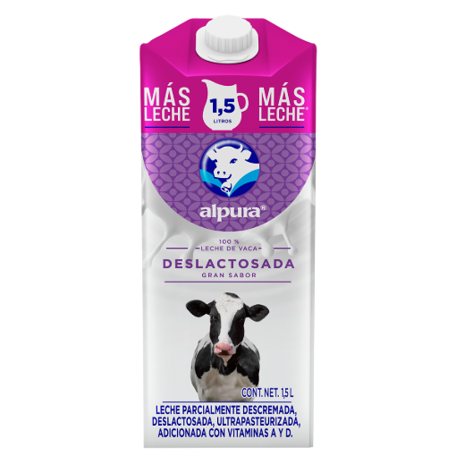 Imagen de Leche Alpura Deslactosada  1.5 LTS