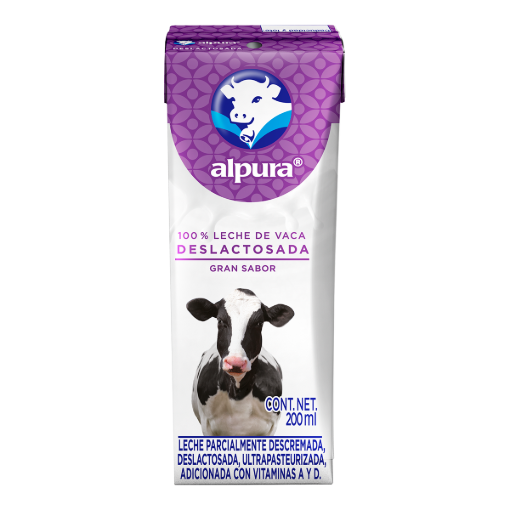 Imagen de LECHE ALPURA DESLACTOSADA 200 MLL
