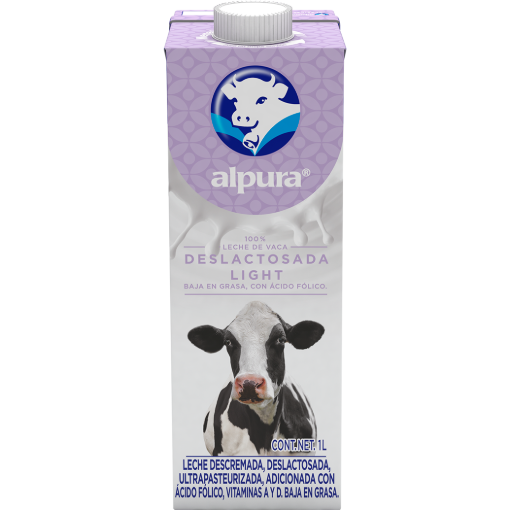 Imagen de Leche Alpura Deslactosada Light  1 LTS