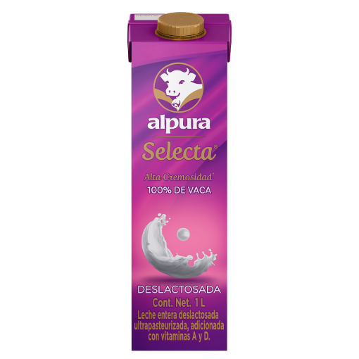 Imagen de Leche Alpura Selecta Deslactosada   1 LTS