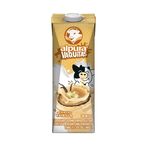 Imagen de Leche Alpura Vaquitas Vainilla  1 LTS