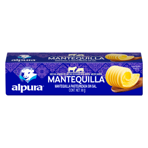Imagen de Mantequilla Alpura Sin Sal 90 GRS