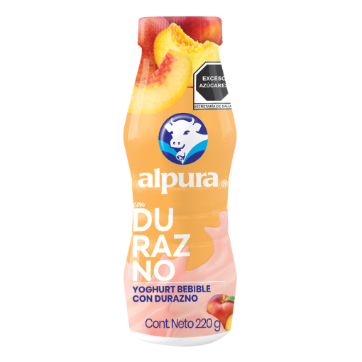 Imagen de Yogurt Alpura Beb Durazno  220 GRS