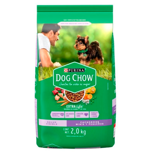 Imagen de Alimento Purina Dog Chow Cachorro Razas Mini y Pequeñas 2 KGS