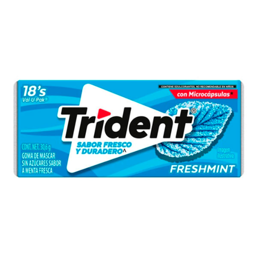 Imagen de Chicle Trident Fresmint 30.6 GRS