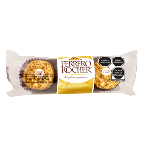 Imagen de Chocolate Ferrero Rocher 3 PZS