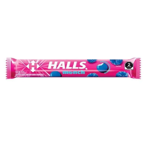 Imagen de Caramelo Hall"s Monch Frambuesa 16.8 GRS
