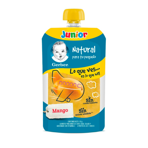 Imagen de Colado Gerber Junior Mango 110 GRS