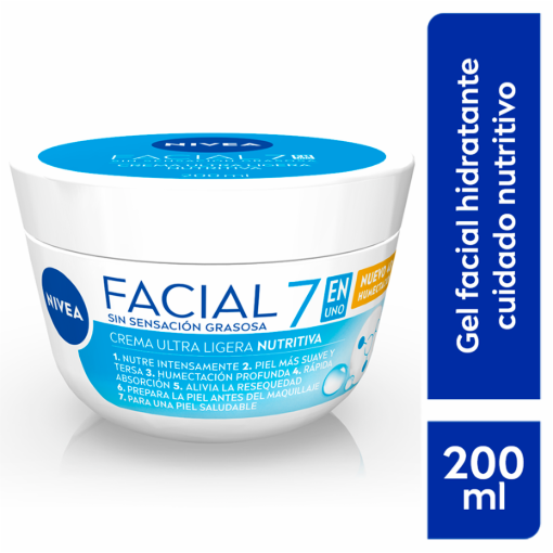 Imagen de Crema Nivea Cuidado Nutritivo 200 MLL