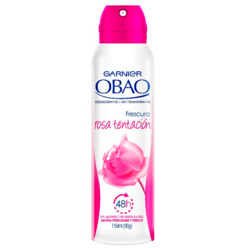 Imagen de Desodorante Obao Rosa Aerosol 150 MLL