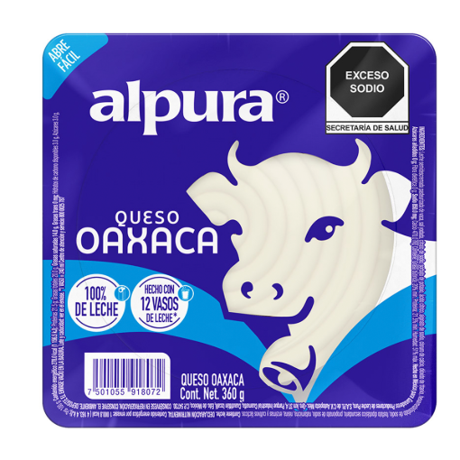 Imagen de Queso Alpura Oaxaca 360 Gr 360 GRS