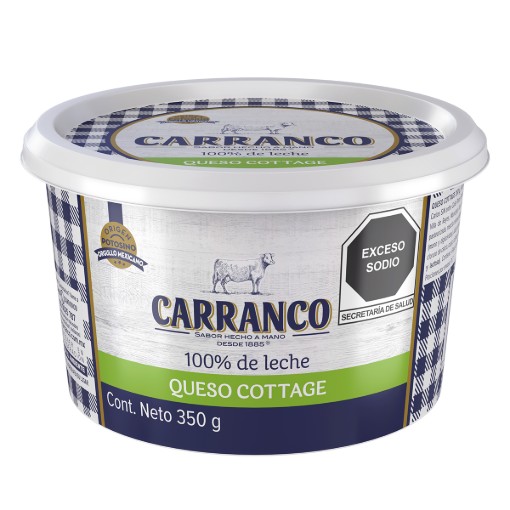 Imagen de Queso cottage Carranco 350 Gr 350 GRS