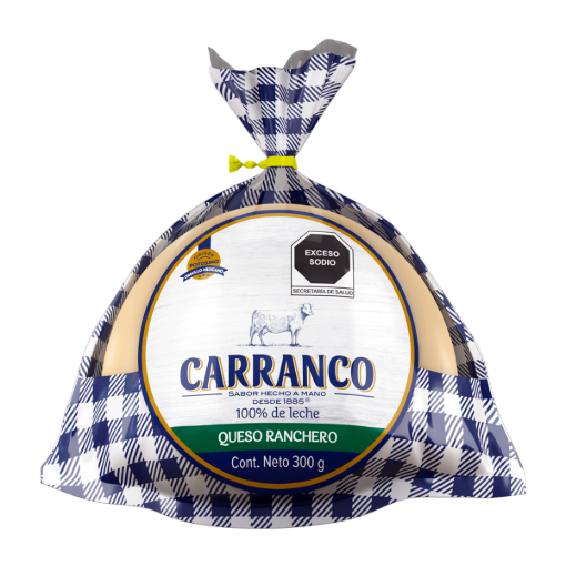 Imagen de Queso Ranchero Carranco 400 GRS