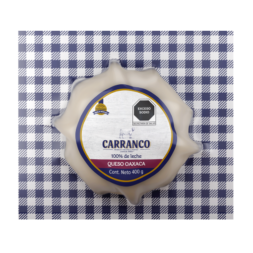 Imagen de Queso Oaxaca Carranco 400 Gr 400 GRS