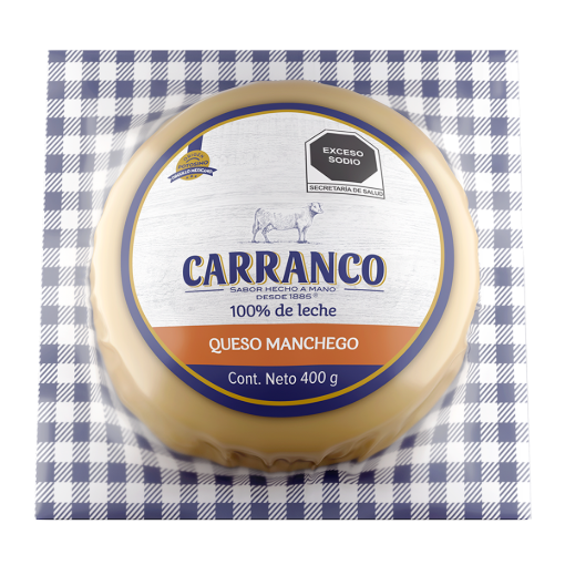 Imagen de Queso Manchego Carranco 400 Gr 400 GRS