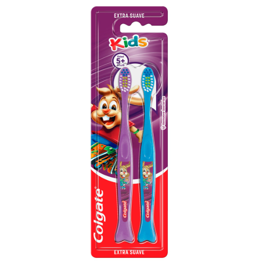 Imagen de Cepillo Dental Colgate Kids 5+ 2 PZS