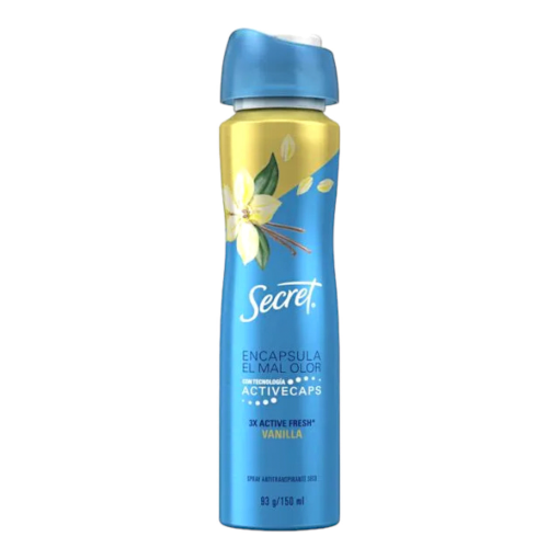 Imagen de Desodorante Secret Vainilla Aerosol 150 MLL