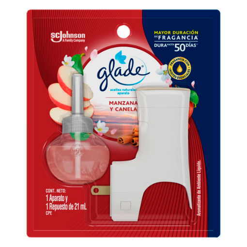 Imagen de Aromatizante Glade Manzana Canela Aerosol 21 MLL