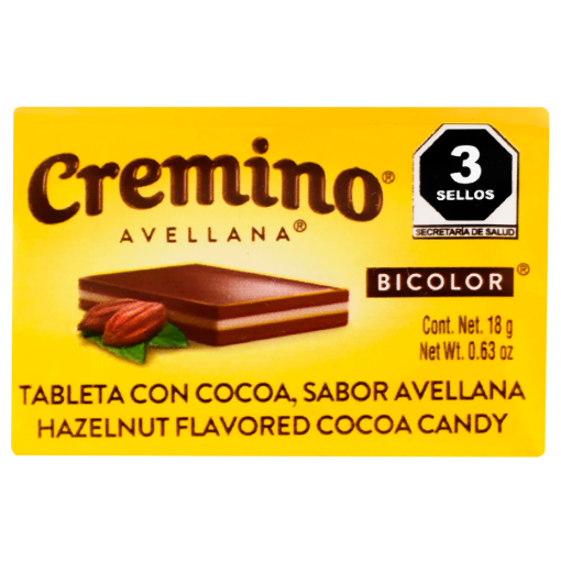 Imagen de Chocolate Cremino Bicolor 18 GRS