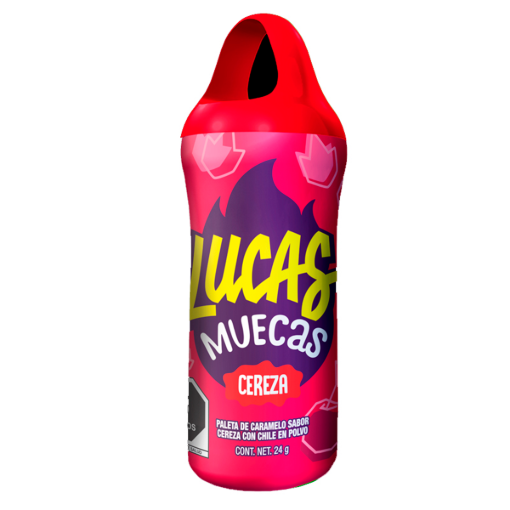 Imagen de Paleta Lucas Muecas Cereza 1 PZS