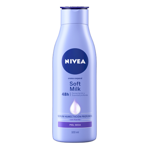 Imagen de Crema Corporal Nivea Soft Milk Piel Seca 100 MLL