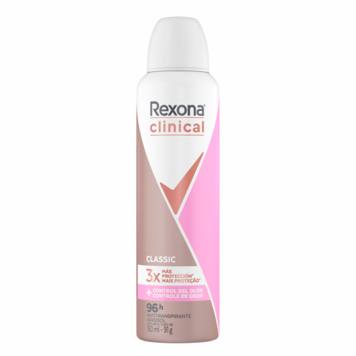 Imagen de Desodorante Rexona Clinical Aerosol Mujer 150 MLL