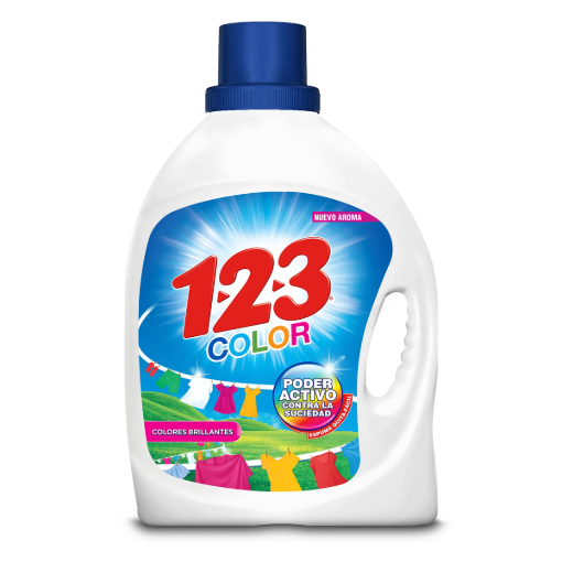 Imagen de Detergente Líquido 123 Color 4.65 LTS