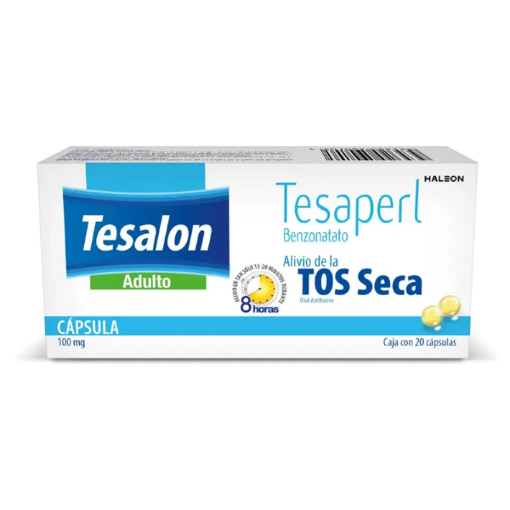 Imagen de Medicamento Tesalón Perlas 100 mg 20 PZS