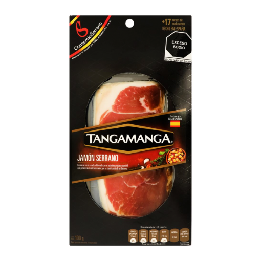 Imagen de Jamón Serrano Tangamanga 100 GRS