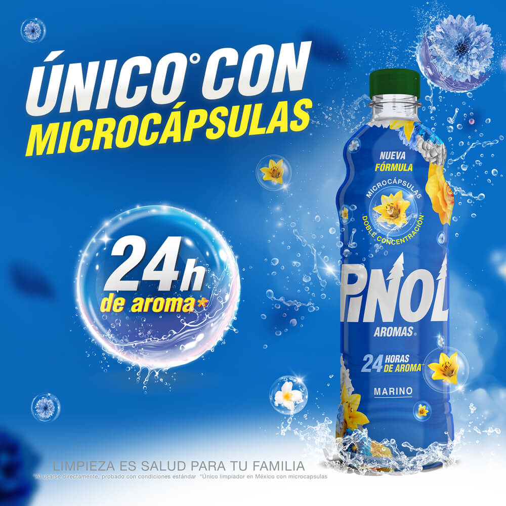 LIMP PINOL AROMAS MARINO 500 MLL | Básicos En Línea las 24 horas