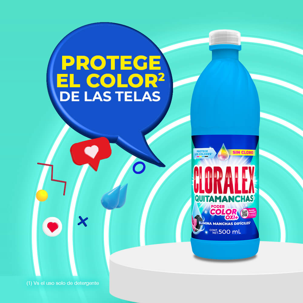 B CLORALEX ROPA COLOR 500 MLL | Básicos En Línea las 24 horas