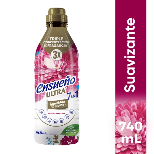 Imagen de SUAVIZANTE ENSUEÑO ULTRA FRESCURA PRIMAVERAL  740 MLL