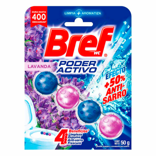 Imagen de Pastilla WC Bref Lavanda 50 GRS