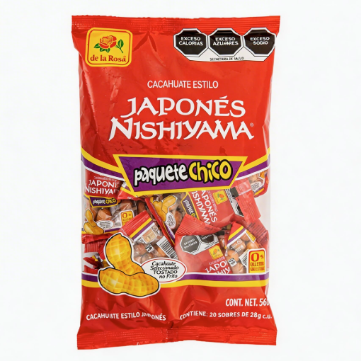 Imagen de Botana Cacahuate La Rosa Japones 28 GRS